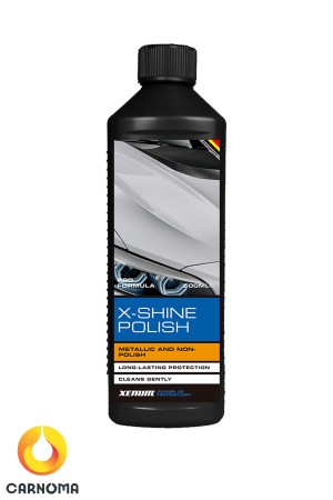 براق کننده و تمیز کننده سطح ماشین  X-Shine polish زنوم حجم 500 میلی