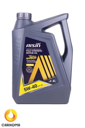 روغن موتور آیسین 5W-40 حجم چهار لیتر (طرح جدید)