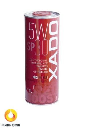 روغن موتور زادو 5w-30 Red Boost حجم يك ليتر