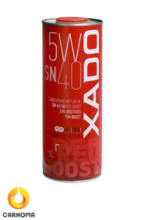 روغن موتور زادو 5w-40 Red Boost حجم يك ليتر