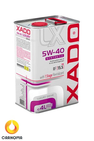 روغن موتور زادو 5w-40 LUXURY حجم چهار ليتر