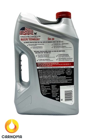 روغن موتور ولولین 5w-30 Max Life فول سنتتیک حجم 4.7 لیتر (طرح جدید)