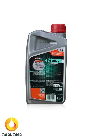 روغن موتور کنول  5w-40  C3 ECOLOGY حجم 2 لیتر