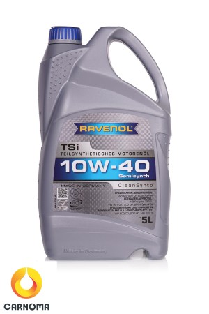 روغن موتور راونول 10w-40 TSI حجم پنج لیتر