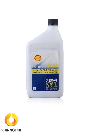 روغن موتور شل 10w-40 حجم 946 میلی لیتر