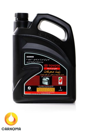 روغن موتور تویوتا 20w-50 حجم چهار لیتر