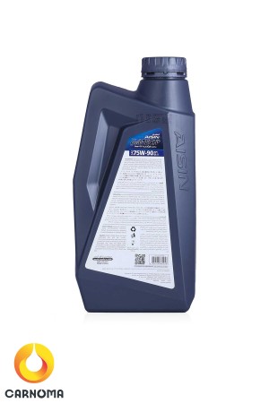 روغن گیربکس آیسین 75w-90 حجم یک لیتر