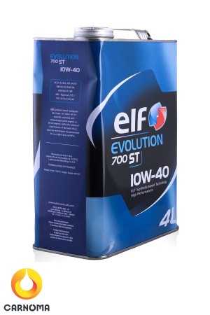 روغن موتور الف 10W-40 حجم چهار لیتر (فلزی)