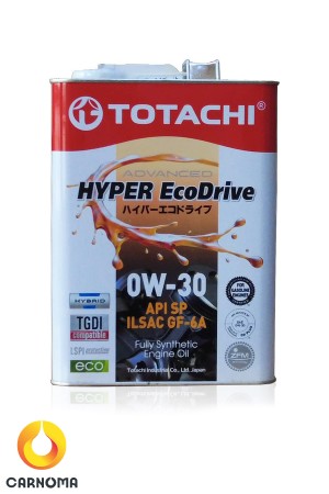 روغن موتور توتاچی 0w-30 حجم چهار لیتر