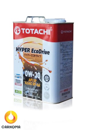 روغن موتور توتاچی 0w-30 حجم چهار لیتر