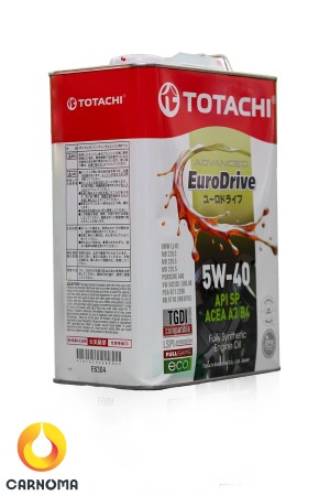 روغن موتور توتاچی 5w-40 Euro Drive حجم چهار لیتر