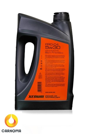 روغن موتور زنوم 5W-30 PRO-C4 پنج لیتر