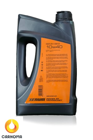 روغن موتور زنوم 10W-40 SEMIX-BIKE حجم چهار لیتر