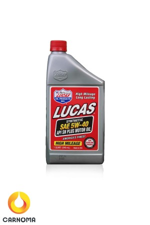 روغن موتور لوکاس 5w-40 حجم 946 میلی لیتر