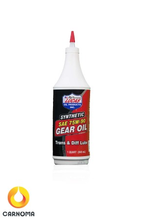 روغن گیربکس لوکاس 75w-90 حجم یک لیتر