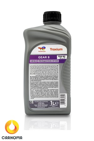 روغن گیربکس توتال 75w-80 حجم یک لیتر