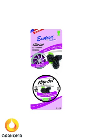 خوشبو کننده کنسروی Elite Gel اگزوتیکا  توت جنگلی (Wildberry) 28 گرم