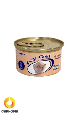 خوشبو کننده کنسروی Icy Gel اگزوتیکا رایحه وانیل (Vanilla) 42 گرم