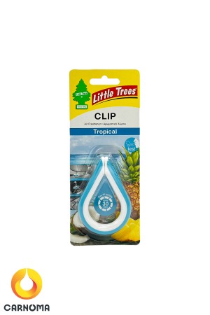 خوشبوکننده خودرو لیتل تریس مدل CLIP رایحه گرمسیری