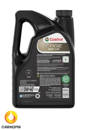 روغن موتور کاسترول 5w-40 EDGE حجم 4.73 لیتر