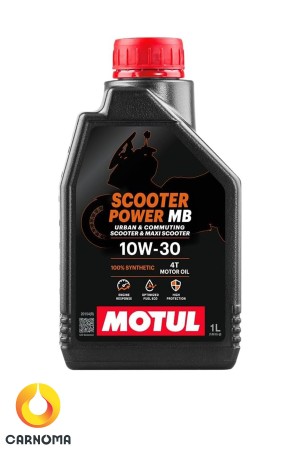 روغن موتور اسکوتر موتول  10W-30 4T حجم یک لیتر