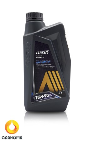 روغن گیربکس آیسین 75w-90  GL-5حجم 1 لیتر