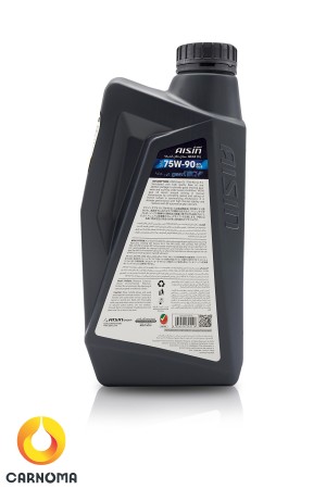 روغن گیربکس آیسین 75w-90  GL-5حجم 1 لیتر