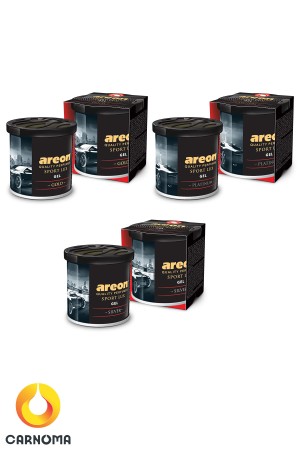 خوشبو کننده کنسروی ژل آرئون مدل لوکس حجم 80 گرم (3 رایحه)