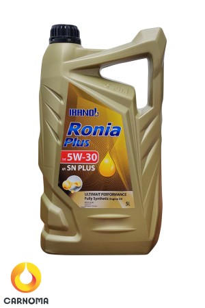 روغن موتور ایرانول رونیا  5w-30 کیفیت +SN حجم 5 لیتر
