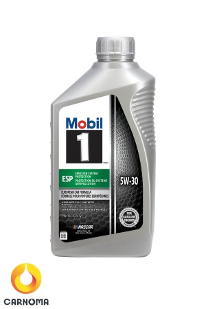 روغن موتور موبیل وان 5w-30 ESP حجم 946 میلی لیتر