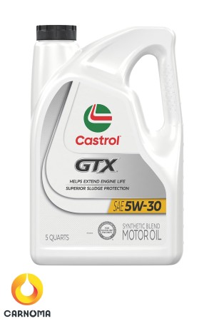 روغن موتور کاسترول 5W-30 GTX سفید حجم 4.7 لیتر