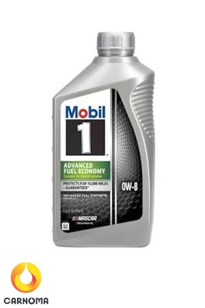 روغن موتور موبیل وان 0W-8 Nascar  حجم 946 میلی