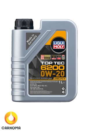 روغن موتور لیکومولی 0w-20 Top Tec حجم پنج لیتر