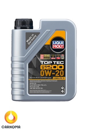 روغن موتور لیکومولی 0w-20 Top Tec حجم پنج لیتر