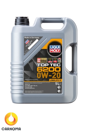 روغن موتور لیکومولی 0w-20 Top Tec حجم پنج لیتر