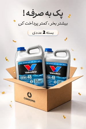 پکیج  2 عددی ضدیخ/کولانت ولولین (آبی) حجم 3.78 لیتر