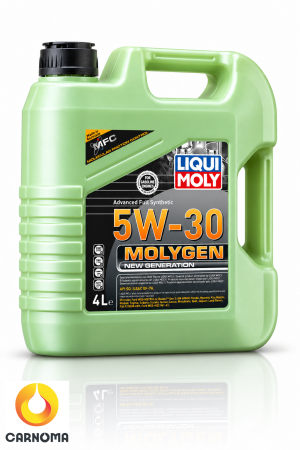 روغن موتور لیکومولی مولیگن 5W30 SQ چهار لیتری 9089 نمای زاویه دار