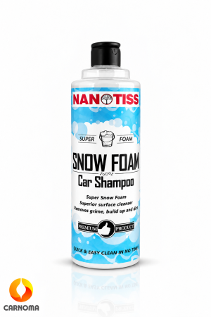 شامپو پر کف بدنه خودرو نانوتیس مدل Snow Foam حجم 1 لیتر