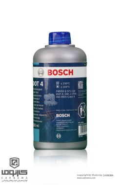 روغن ترمز بوش DOT 4 حجم 500 میلی لیتر