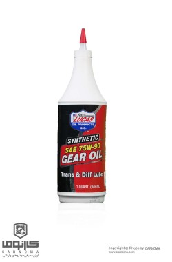 روغن گیربکس لوکاس 75w-90 حجم یک لیتر