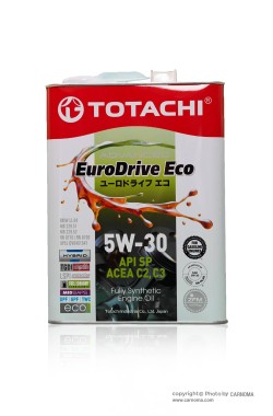 روغن موتور توتاچی 5w-30 Euro Drive حجم چهار لیتر