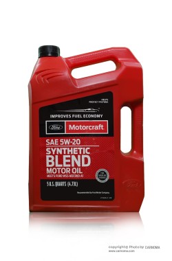 روغن موتور موتورکرافت 5w-20 حجم 4.7 لیتر (طرح جدید)