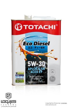 روغن موتور توتاچی 5w-30 دیزل حجم چهار لیتر (جدید)
