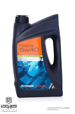 روغن موتور زنوم 5W-40 PRO-S حجم پنج لیتر