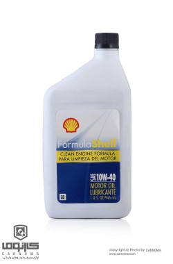 روغن موتور شل 10w-40 حجم 946 میلی لیتر
