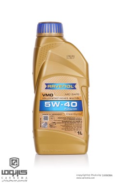 روغن موتور راونول 5w-40 VMO حجم یک لیتر