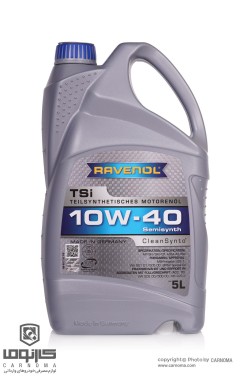 روغن موتور راونول 10w-40 TSI حجم پنج لیتر