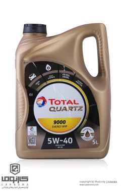 روغن موتور توتال 5w-40 حجم پنج لیتر