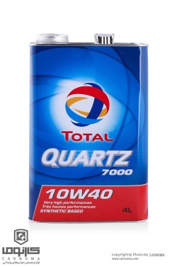 روغن موتور توتال 10w-40 حجم چهار لیتر (فلزی)