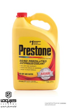 کولانت / ضدیخ پریستون (قرمز) حجم 3.78 لیتر